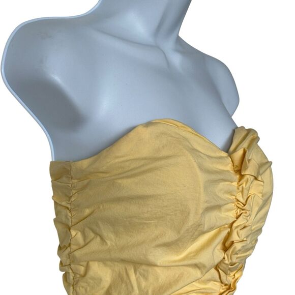 Lovers + Friends Morris Mini in Daffodil Yellow Y2K size Small - Picture 7 of 11